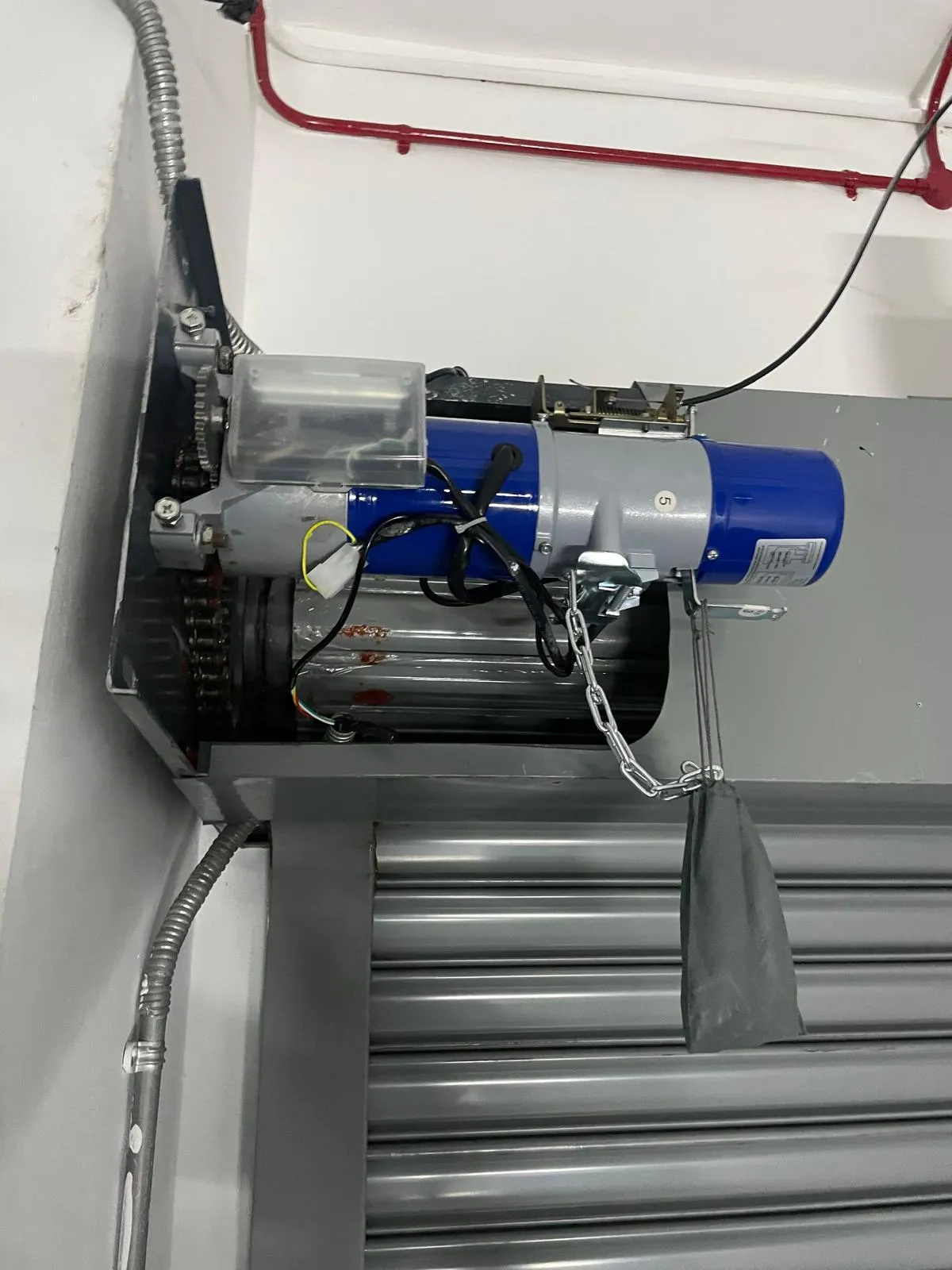 300kg 2-Hour Fire Rated Roller Shutter Motor Replacement at Bedok North, Singapore - Roller Shutter Project in Singapore