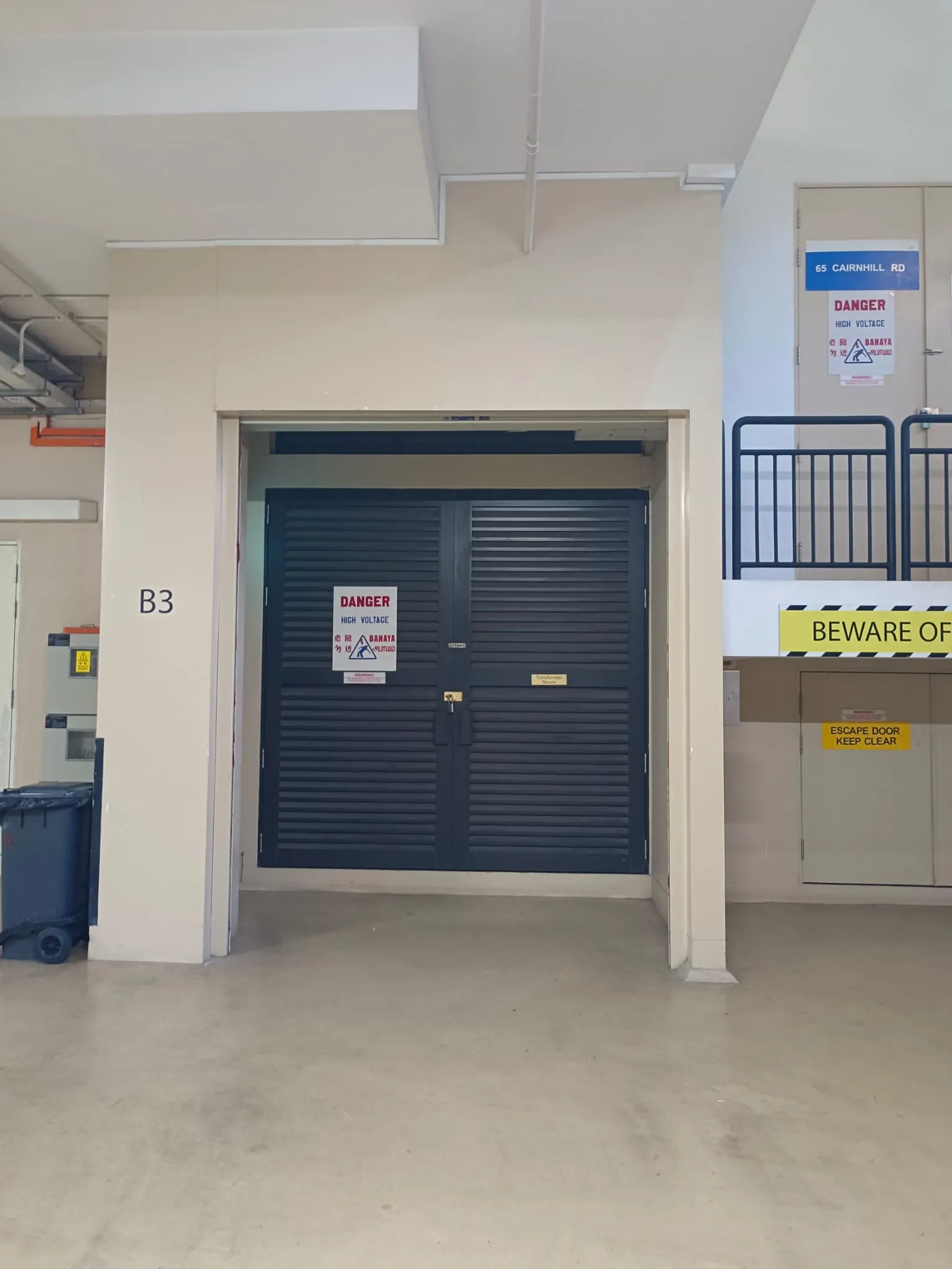 Fire Alarm Relay Replacement & Auto-Close Shutter Integration in Singapore Project Image in Singapore - Roller Shutter Specialist