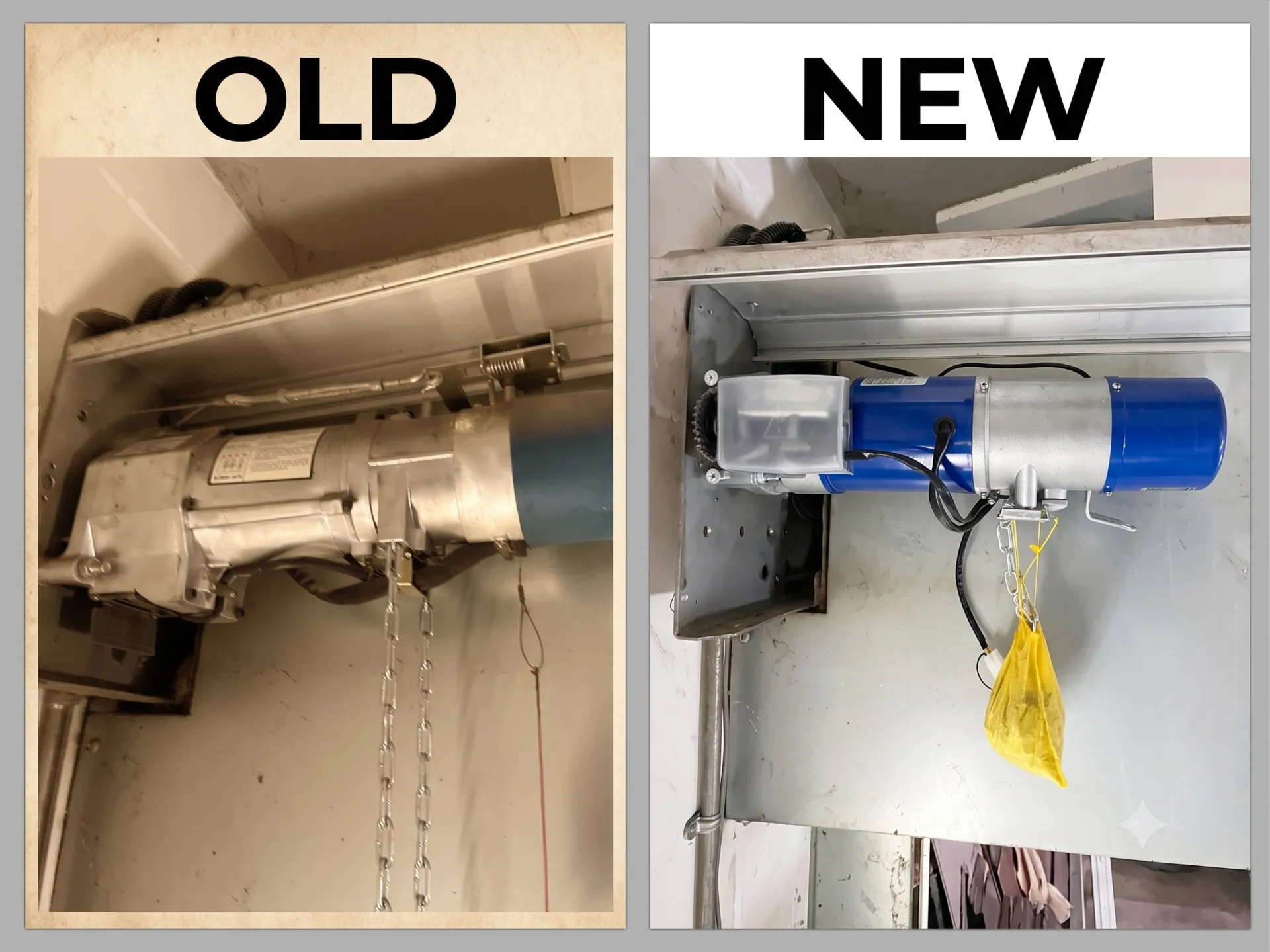1000kg Single-Phase Fire Shutter Motor Replacement & Alarm Integration in Singapore