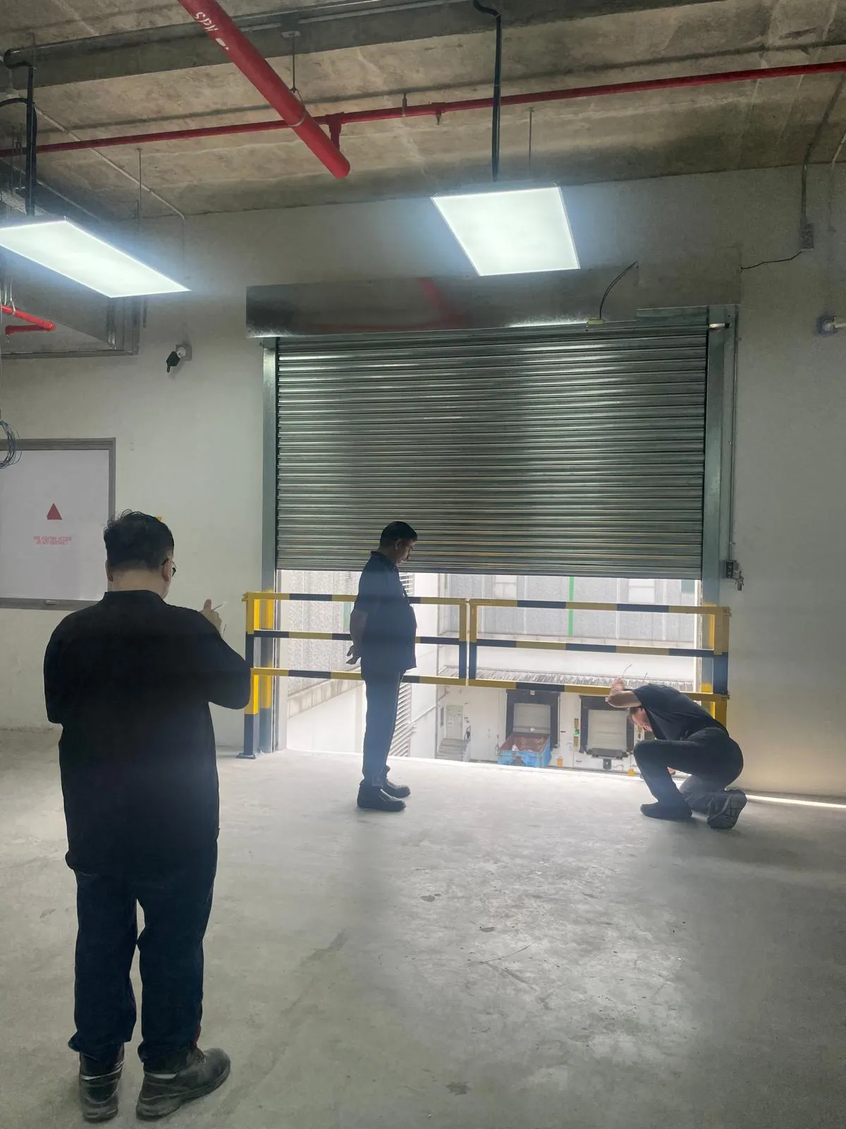 Fire-Rated Roller Shutter Installation & Testing in Singapore