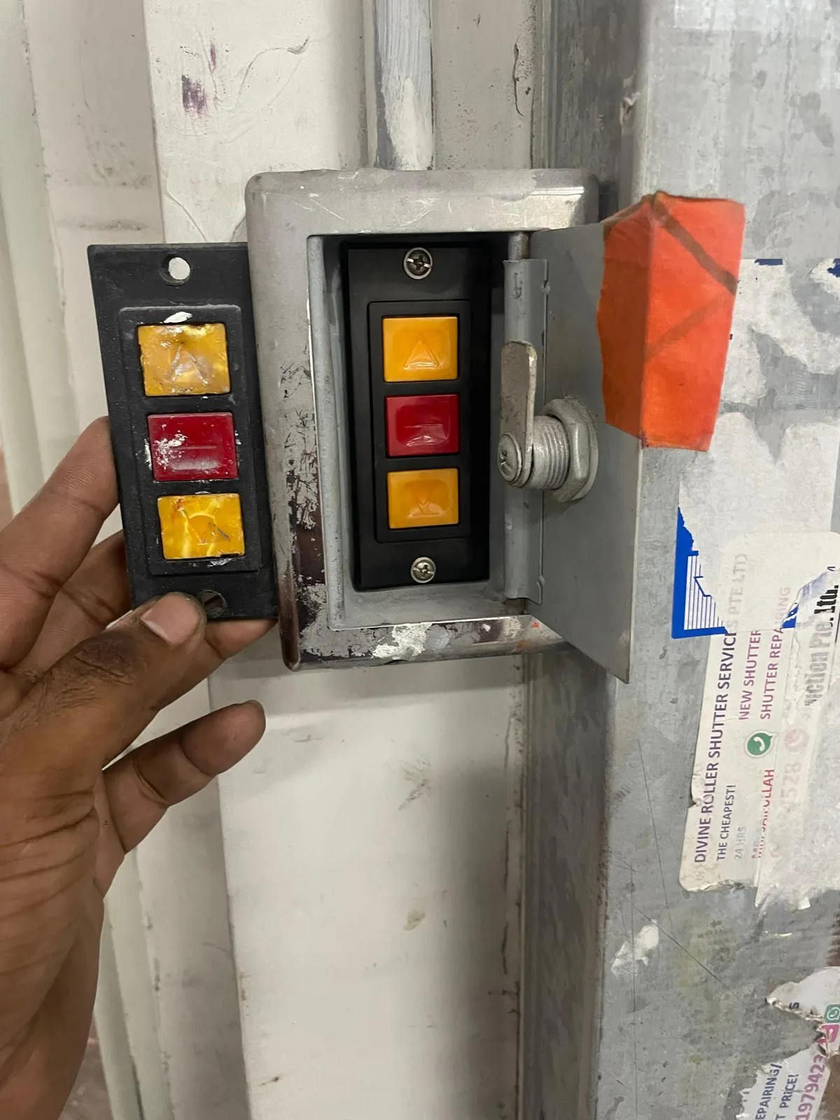 Roller Shutter Limit Switch & Push-Button Control Replacement in Singapore