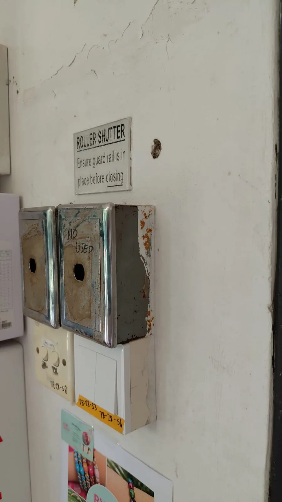 Commercial Roller Shutter Switch Box & Key Control Replacement at Hollandse Club, Singapore Project Image in Singapore - Roller Shutter Specialist