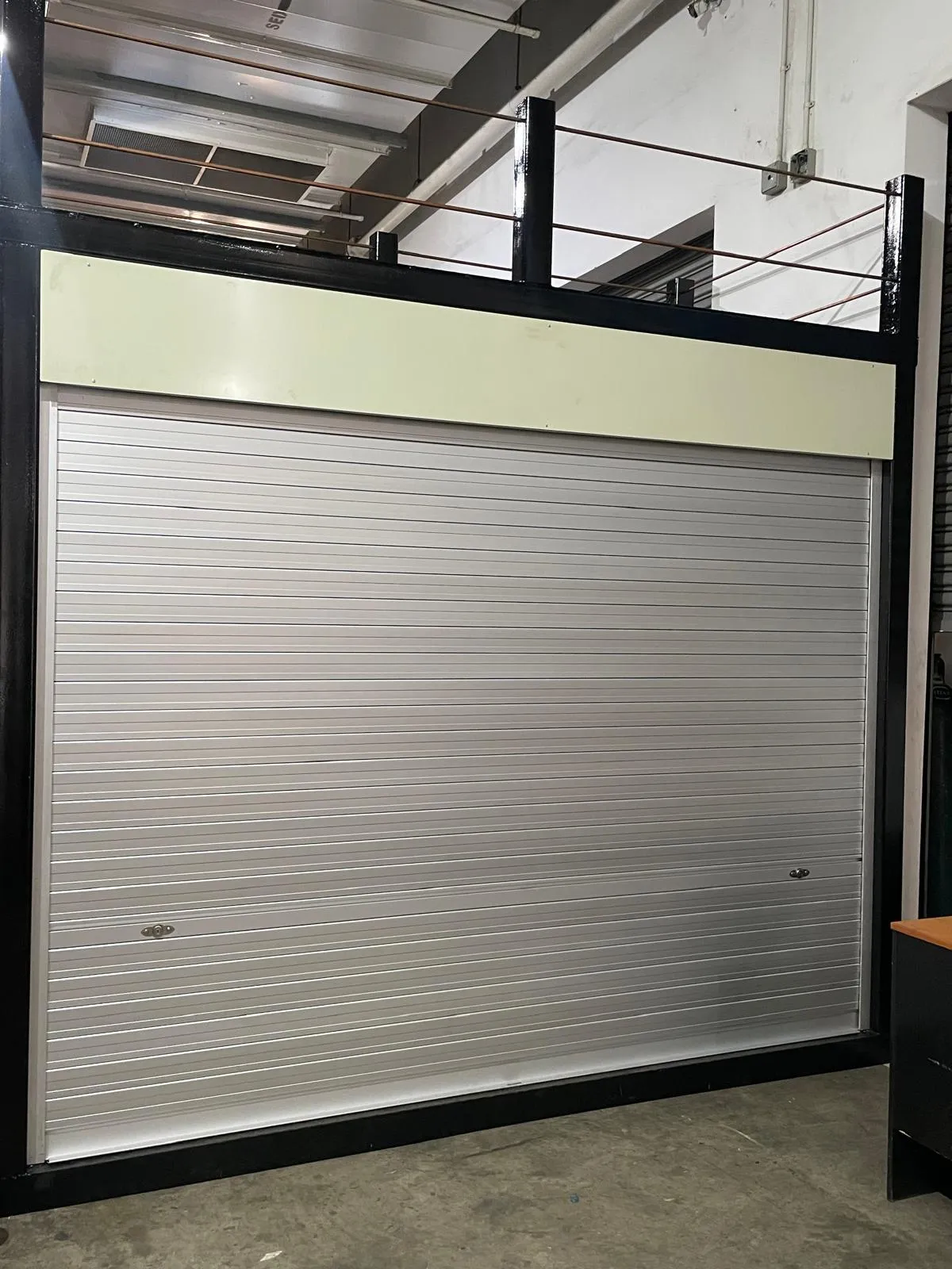 Manual Aluminium Roller Shutter Installation at Sunview Road, Singapore Roller Shutter Project in Singapore - HTR Engineering