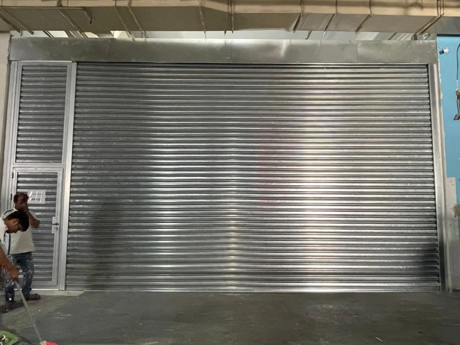 New Roller Shutter & Two-Part Door Installation at Wcega Plaza, Singapore - Roller Shutter Project in Singapore