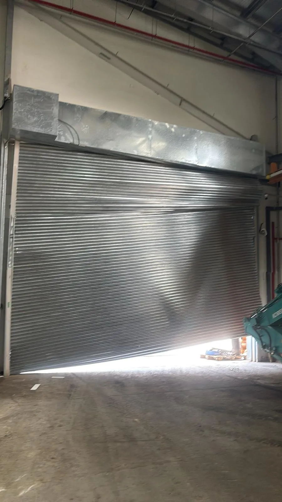 Retail Shopfront Roller Shutter Slat Replacement & Realignment in Singapore Project Image in Singapore - Roller Shutter Specialist