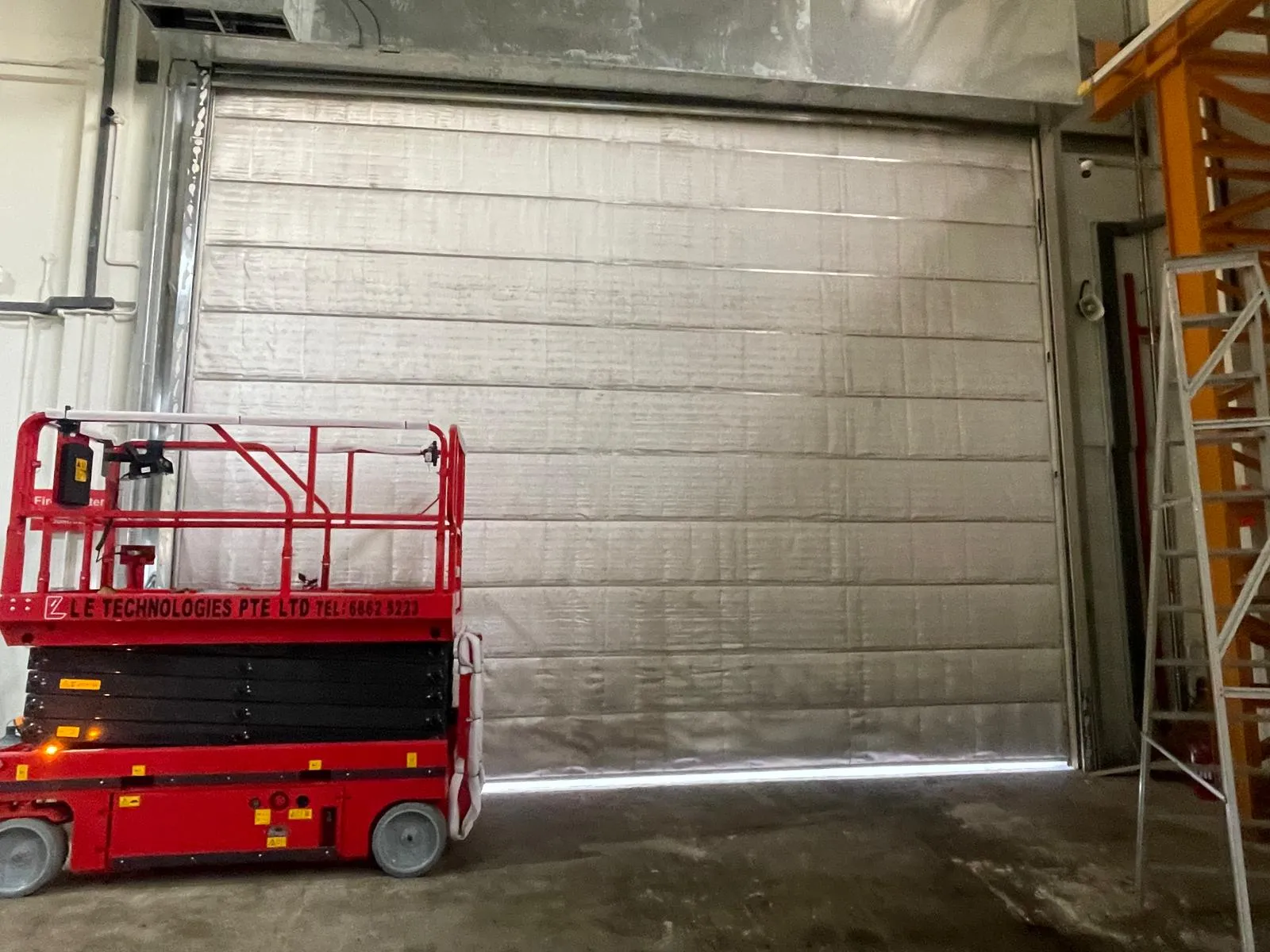 Retail Shopfront Roller Shutter Slat Replacement & Realignment in Singapore Project Image in Singapore - Roller Shutter Specialist